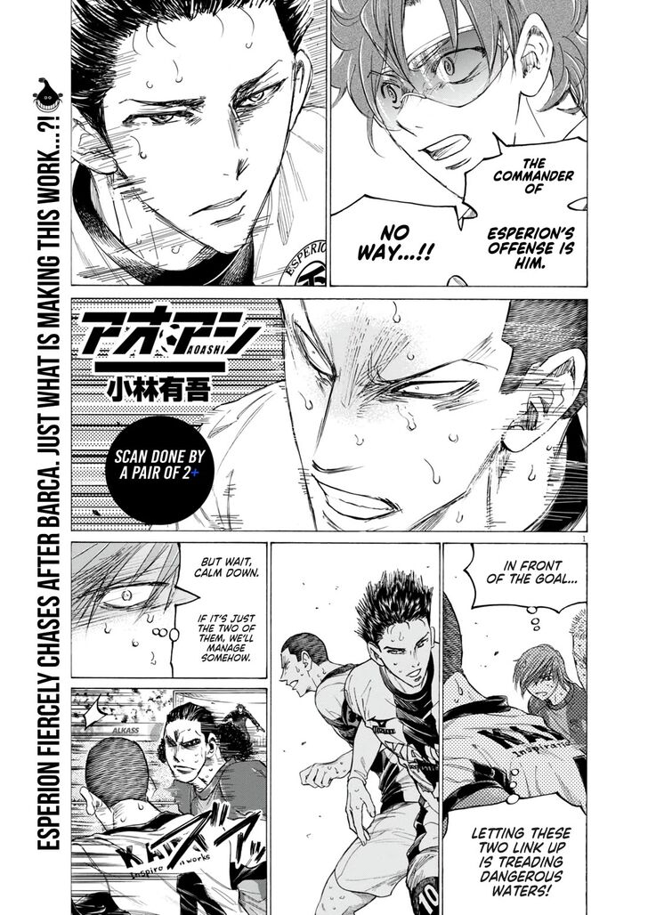 Ao Ashi, Chapter 396 image 02